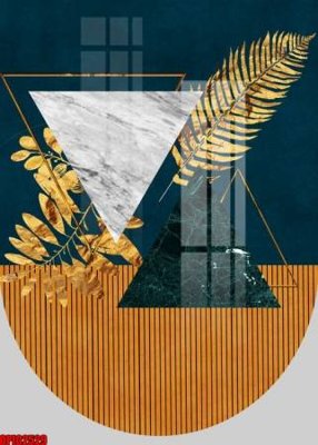 Download file gốc file tranh bộ decor in treo tường tráng gương OPIC2529 (in mica) 3D