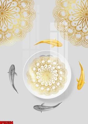 File in lụa file tranh bộ decor in treo tường tráng gương OPIC2534 (chất lượng cao) file tranh bộ decor in treo tường tráng gương OPIC2534