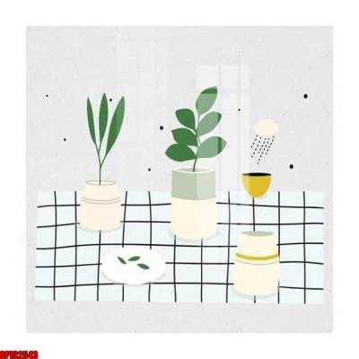 File tranh file tranh bộ decor in treo tường tráng gương OPIC2543 (bản gốc) in lụa 3D