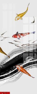 Ảnh gốc file tranh bộ decor in treo tường tráng gương OPIC2588 (độ nét cao) in tráng gương