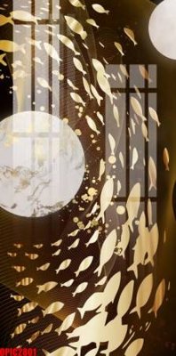 File gốc file tranh bộ decor in treo tường tráng gương OPIC2801 (PNG) trong suốt (transparent)