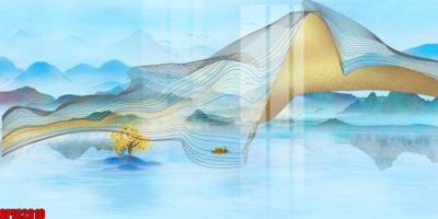 File gốc in ấn file tranh bộ decor in treo tường tráng gương OPIC2810 chuẩn màu CMYK