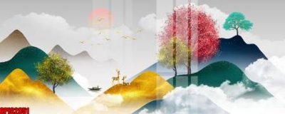 Download file file tranh bộ decor in treo tường tráng gương OPIC2851 (gốc) cho xưởng in