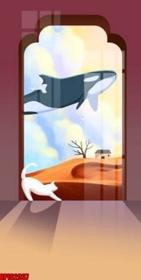 File tranh gốc in trần nhà file tranh bộ decor in treo tường tráng gương OPIC2937 3D