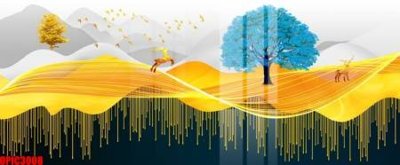 Tải file file tranh bộ decor in treo tường tráng gương OPIC3008 (gốc) chủ đề tâm linh