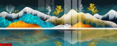 File in trần file tranh bộ decor in treo tường tráng gương OPIC3015 (file gốc) chủ đề vũ trụ