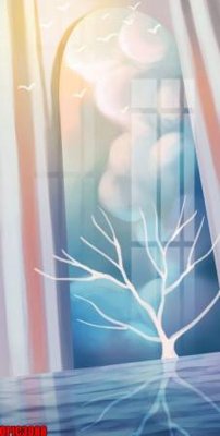 File tranh gốc file tranh bộ decor in treo tường tráng gương OPIC3088 (bản đẹp) độc quyền