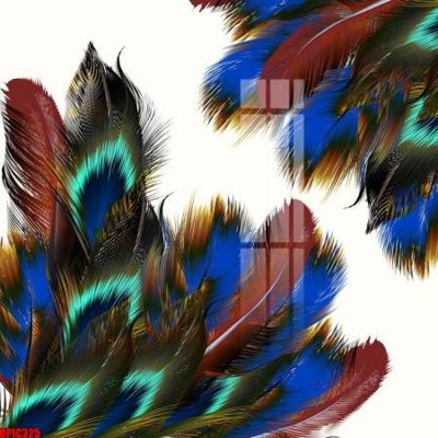 Tải file file tranh bộ decor in treo tường tráng gương OPIC325 (gốc) chủ đề hoa sen