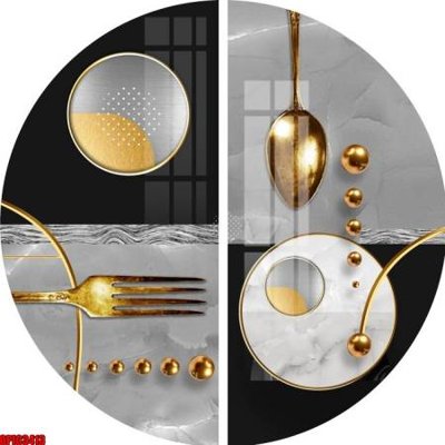 File tranh file tranh bộ decor in treo tường tráng gương OPIC3413 (ảnh gốc) không bị mờ