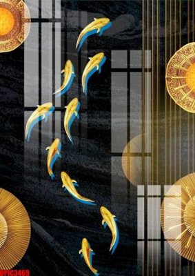 File gốc file tranh bộ decor in treo tường tráng gương OPIC3469 (cho in UV) siêu nét