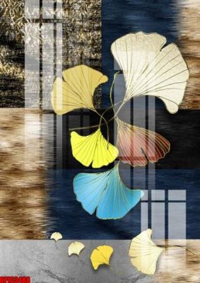 File PSD file tranh bộ decor in treo tường tráng gương OPIC3488 (nguyên bản) cho thiết kế