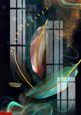 Tải file gốc file tranh bộ decor in treo tường tráng gương OPIC3494 (bản PSD) gốc