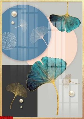 Download file gốc file tranh bộ decor in treo tường tráng gương OPIC3598 (in lụa) hoa lá