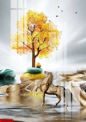 File gốc in ấn file tranh bộ decor in treo tường tráng gương OPIC3693 (sẵn sàng tải về)