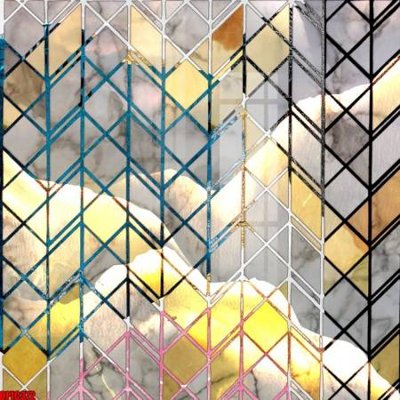 File in lụa file tranh bộ decor in treo tường tráng gương OPIC372 (hoa văn) file tranh bộ decor in treo tường tráng gương OPIC372