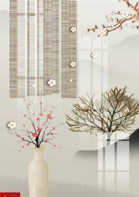 Tải file gốc file tranh bộ decor in treo tường tráng gương OPIC3725 (in khổ lớn) không mờ