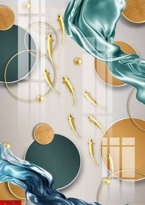 Download file gốc file tranh bộ decor in treo tường tráng gương OPIC3756 (in mica) trang trí