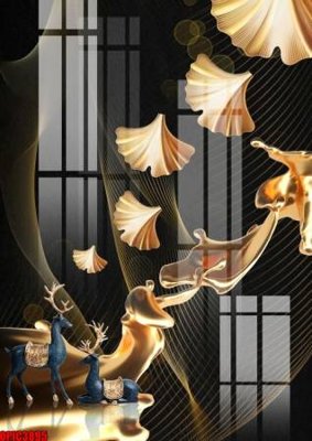 File gốc file tranh bộ decor in treo tường tráng gương OPIC3895 (cho in ấn) từ kho Filetranh