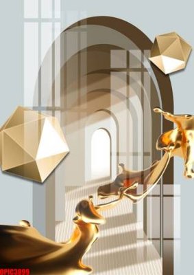 File tranh file tranh bộ decor in treo tường tráng gương OPIC3899 (bản gốc) trang trí văn phòng