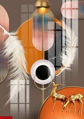 Download file file tranh bộ decor in treo tường tráng gương OPIC3997 (gốc) in mica ốp bếp