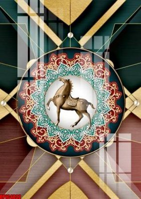 File gốc file tranh bộ decor in treo tường tráng gương OPIC4032 (ảnh chi tiết) để in trần