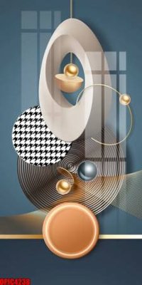 Tải file gốc file tranh bộ decor in treo tường tráng gương OPIC4238 (in khổ lớn) không vỡ