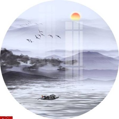 Tệp tin gốc file tranh bộ decor in treo tường tráng gương OPIC4266 (dùng cho in ấn) chuyên nghiệp