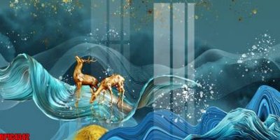 Tải file file tranh bộ decor in treo tường tráng gương OPIC4342 (gốc) in ấn ngay lập tức