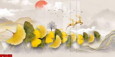 File tranh file tranh bộ decor in treo tường tráng gương OPIC4453 (bản gốc) trang trí văn phòng