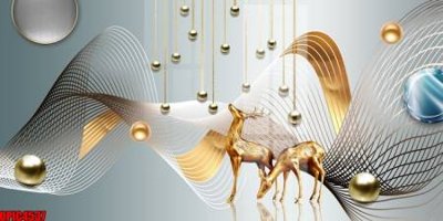 File gốc file tranh bộ decor in treo tường tráng gương OPIC4537 (cho in 3D) độc đáo