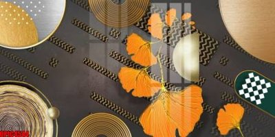 File ảnh file tranh bộ decor in treo tường tráng gương OPIC4544 (gốc) trang trí khách sạn