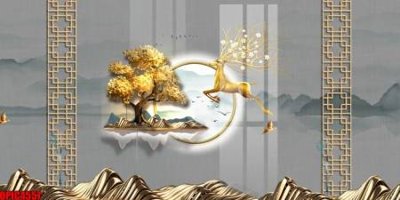 File tranh file tranh bộ decor in treo tường tráng gương OPIC4557 (ảnh gốc) chi tiết rõ ràng