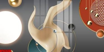 Download file gốc file tranh bộ decor in treo tường tráng gương OPIC4599 (in mica) trang trí