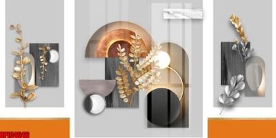 Download file gốc file tranh bộ decor in treo tường tráng gương OPIC4646 (in mica) trong suốt