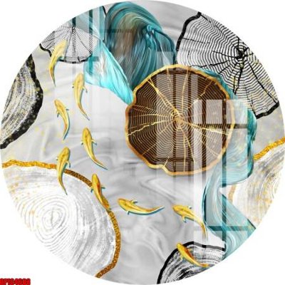 File gốc in ấn file tranh bộ decor in treo tường tráng gương OPIC4688 chuẩn màu CMYK