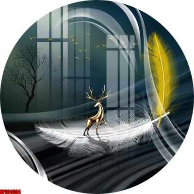 File tranh file tranh bộ decor in treo tường tráng gương OPIC4694 (gốc) in vải canvas