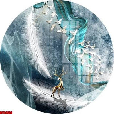 Download file file tranh bộ decor in treo tường tráng gương OPIC4698 (gốc) cho xưởng in