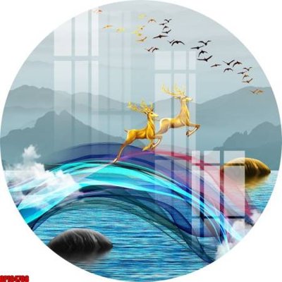 Tải file file tranh bộ decor in treo tường tráng gương OPIC4708 (gốc) làm file tranh quảng cáo