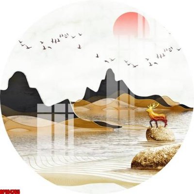 Chi tiết file ảnh file tranh bộ decor in treo tường tráng gương OPIC4765 sắc nét