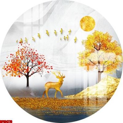 Download file gốc file tranh bộ decor in treo tường tráng gương OPIC4779 (in mica) logo