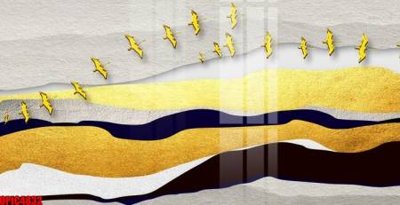 File gốc file tranh bộ decor in treo tường tráng gương OPIC4832 (in mica) làm bảng hiệu