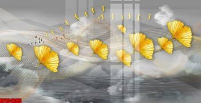 Tải file gốc file tranh bộ decor in treo tường tráng gương OPIC4895 (bản PSD) gốc