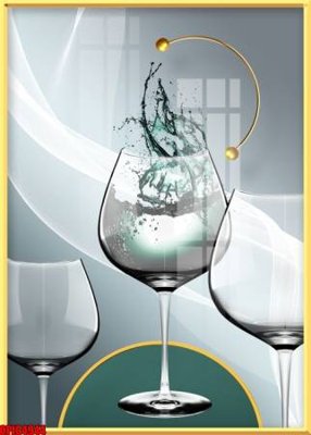 File gốc file tranh bộ decor in treo tường tráng gương OPIC4944 (phong cách) châu Âu