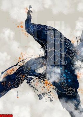 File in mica file tranh bộ decor in treo tường tráng gương OPIC4990 (bản gốc) siêu trong