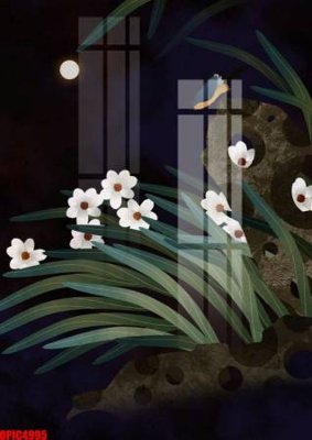 File in ấn file tranh bộ decor in treo tường tráng gương OPIC4995 (bản gốc) từ file gốc