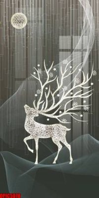 File gốc in ấn file tranh bộ decor in treo tường tráng gương OPIC5078 chất lượng vượt trội