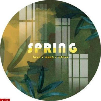 File in trần file tranh bộ decor in treo tường tráng gương OPIC5115 (bản gốc) hoa văn