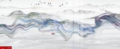 File tranh gốc PSD file tranh bộ decor in treo tường tráng gương OPIC5172 còn nguyên layer