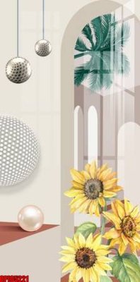 File in trần file tranh bộ decor in treo tường tráng gương OPIC5221 (bản gốc) đại dương