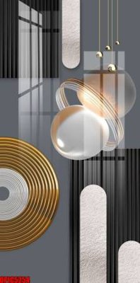 File tranh trang trí file tranh bộ decor in treo tường tráng gương OPIC5254 (file gốc)